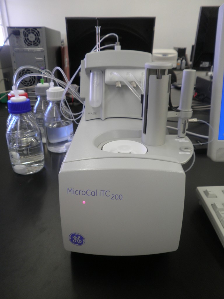 Isothermal Titration Calorimetry (Microcal itc200) UCLADOE